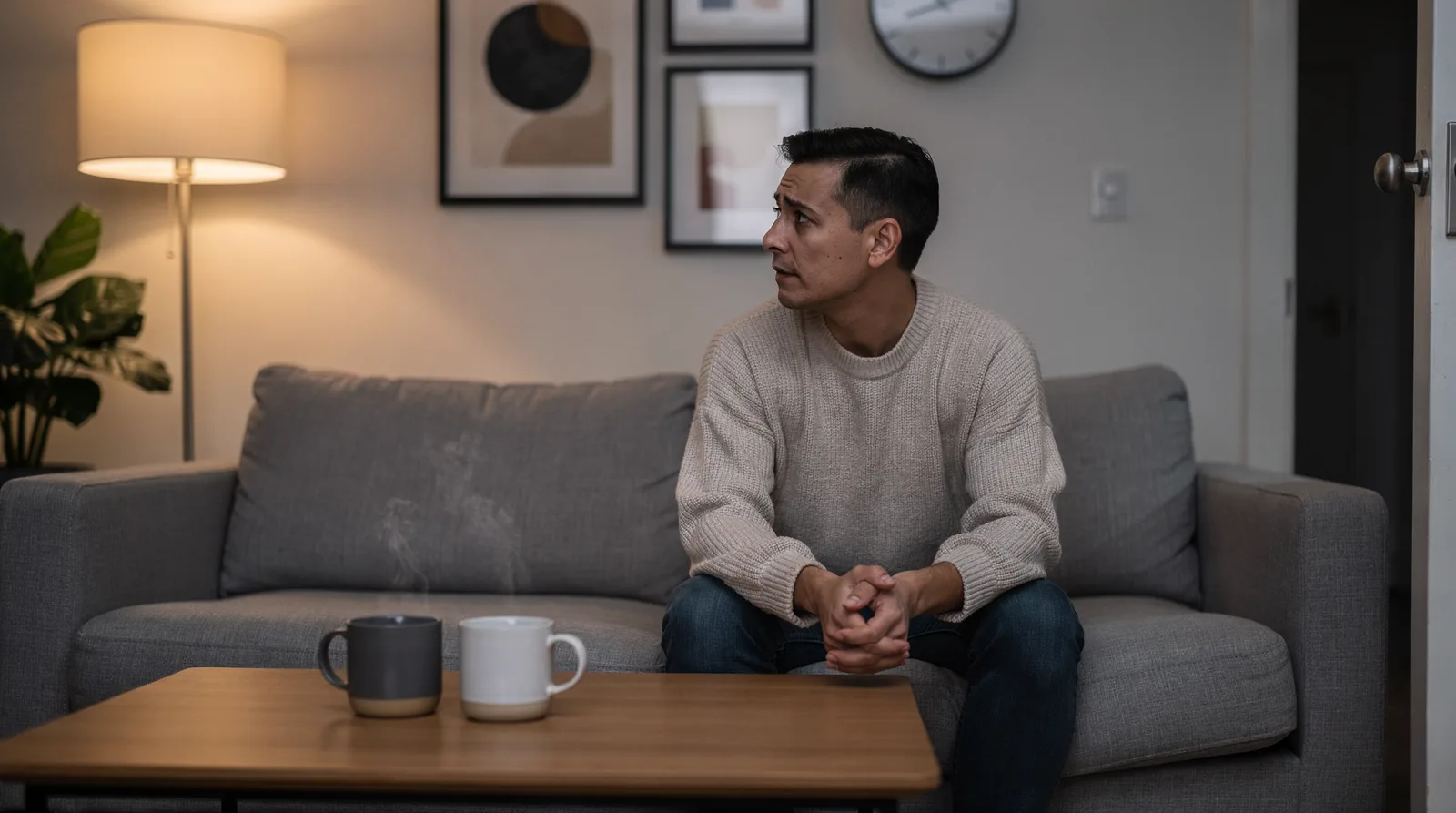 When a partner has raised the idea of counseling more than once, the delay usually